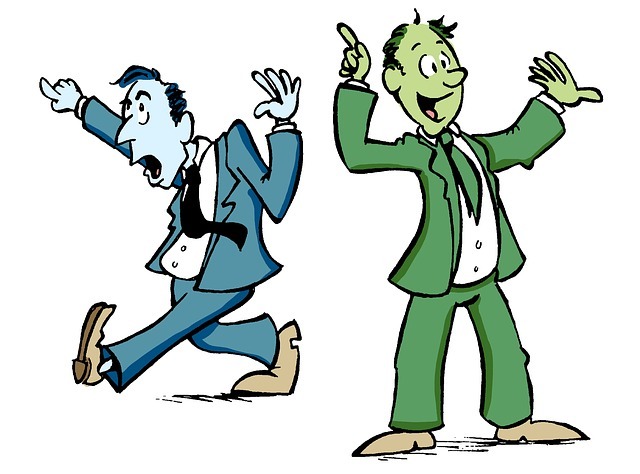 Business Men Suits Positive