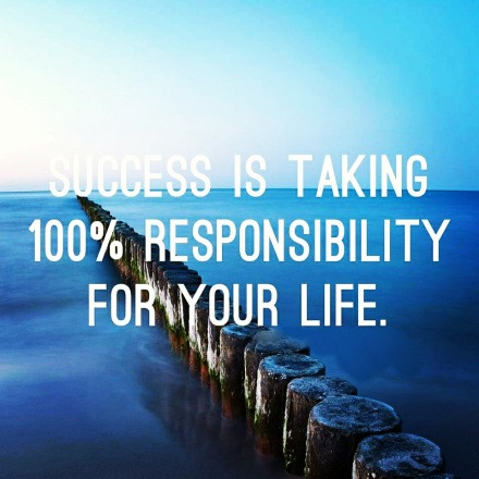 Taking 100% responsibility- Making right responses - livefabulouslife