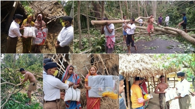 You feel great in relief work